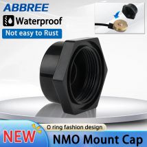 ABBREE NMO Halterungskappe, schützende Antennenschnittstelle, wasserdicht, mit robuster O-Ring-Dichtung aus Kunststoff, Staub, Wetter, Regen, Walkie-Talkie