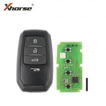 Xhorse XSTO01EN Chiave Intelligente Universale TOY.T per Toyota XM38 Chiave Intelligente con Chiave Borsette Supporto 4D 8A 4A