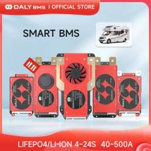 DalyBMS LiFePo4 4S 12V BMS 8S 24S 72V 48V 16S 100A 150A 200A 250A 300A 3.7V Li-Ion BMS 7S 13S 14S 3.2V BMS