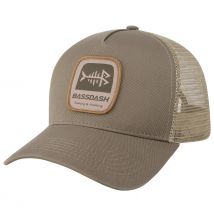 BASSDASH Trucker Hat Embroidered Patch Adjustable Baseball Cap Mesh Back Fishing Hat