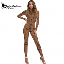 [Du bist mein Geheimnis] Halloween-Damen-Sexy-Psychedelic-Overall für Damen, Show-Performance, Catsuit, Festival, Urlaub, Zentai-Body