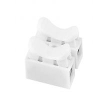 50Pcs Quick Wire Connectors 1P 2P No Soldering Required Spring Clamp Cable Terminals Screwless Terminal Block for Electronics