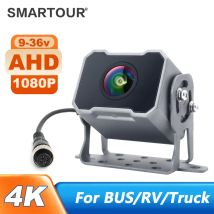 SMARTOUR CVBS Auto-LKW-Kamera CCD AHD 1080P für Schulbus Anhänger Pickups Wohnmobil Rückfahrkamera mit 24V Infrarot IR