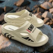 EVA Männer Outdoor Hausschuhe Gedruckt Höhe Zunehmende Dicken Boden Hausschuhe Sport Rutschfeste Casual Hausschuhe