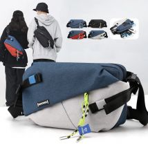 Marsupi in Nylon di Alta Qualità con Pannelli, Nuova Collezione 2026, Marsupio Unisex Casual da Viaggio per Esterni, Borsa a Tracolla da Uomo, Marsupi da Cintura