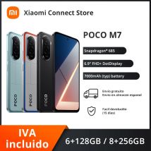 【Estreno mondiale】POCO M7 Versione globale Smartphone Snapdragon 685 Batteria da 7000 mAh Immersivo 6,9" FHD+ Display NFC 33 W Ricarica