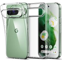 Custodia morbida ultra sottile in silicone per Google Pixel 9 8A 8 7 7A 6A 6 Pro XL Cover posteriore trasparente con guscio trasparente per Google 8 A 9 XL
