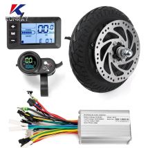 8-Zoll-Nabenmotor Elektroroller 36 V 48 V 350 W 500 W Radmotor mit bürstenlosem Controller Elektroroller-Motorsatz