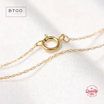 14K Goldfilled Halskette 40CM/45CM 1,1mm Kette mit Federverschluss Anlaufbeständiger Schmuck für Damen Kettenhalskette