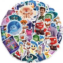 10/30/50/100pcs Disney Anime Inside Out Decalcomanie Degli Autoadesivi Del Computer Portatile di Skateboard Telefono Frigo Scrapbooking Cute Kids Cartoon adesivo