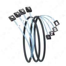 4/6/8 pz/set Cavo Sata A Sata 6 Porte/Set Cavo Data SATA 3.0 Cavo Sas da 7 Pin a 7 Pin Cavo HDD da 12 Gbps per Server NAS PC