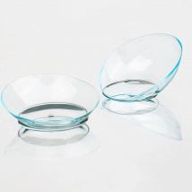2 pezzi/scatola Lenti a contatto trasparenti per miopia con diottrie