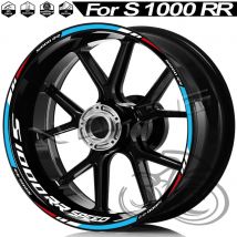For S 1000 RR S1000 RR S1000RR 2025 2024 2023 Motorcycle Wheel Stickers Motorrad Rim Stripe Decals Tape Accessories Waterproof