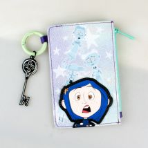 High-Quality Printed Zipper Wallet Fashionable Individual Card Holder Coin Purse