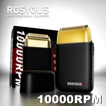 ROSYOUS RS620 Professionelle Haarschneidemaschine Herren Elektrorasierer Doppelfolie 10000 U/min USB-Schnittstelle 800 mAh Friseursalon