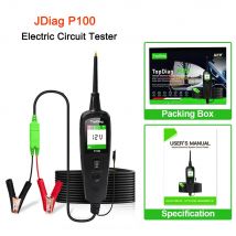 Jdiag p100 2m/10m Schaltung tester obd Power Scan Sonde Kit 12V 24V Spannung/beständig für PKW LKW Motorrad Diagnose werkzeug