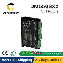 Cloudray Nema 23/24 Schrittmotortreiber DM556SX2 5,6 A 24 ~ 48 VDC für 2 Stück
