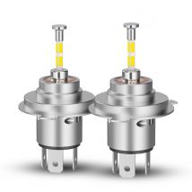 RD04 H7 H18 H4 H19 LED-Scheinwerferlampen, All-in-One, 1:1 Halogenengröße, 600 % heller Plug-Play-Ersatz für die Beleuchtung von Autoscheinwerfern