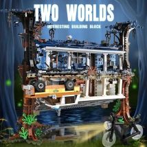 2499 Uds Strange Stories 5810 juego de espejos dobles del mundo invertido adecuado para regalos de cumpleaños y Navidad ﻿