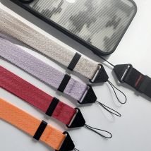 IBMRS Hand Strap Wrist Strap for Phone and Camera,Black Security Anti-Drop Lanyard,  Hands Free Short Rope