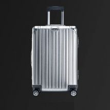 Valigie in lega di alluminio-magnesio al 100% Borsa da viaggio durevole con chiusura TSA per bagagli leggeri da 20/24/26/29 pollici