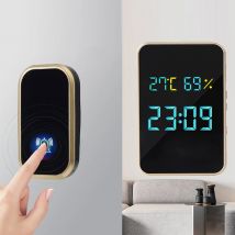 Drahtlose Türklingel, keine Batterie erforderlich, selbstbetriebene Türklingel-Sets, für Zuhause und draußen, kinetische Klingelton-Türklingel