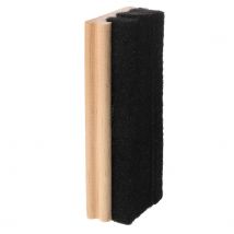 Portable Small Wooden Dry Erase Eraser Whiteboard Chalkboard Cleaning Eraser Suitable for Classroom Office Classroom Supplies