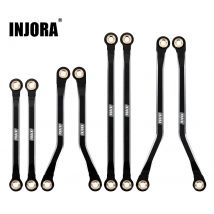 INJORA CNC Aluminium High Clearance Links Set für 1/18 RC Crawler TRX4M Defender Bronco Upgrade Teile (4M-37)