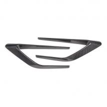Carbon Fiber Side Bumper Fender Vents Trims for Mercedes Benz C Class W205 C205 C63 AMG Coupe 2-Door 2015-2017 Side Fins FRP
