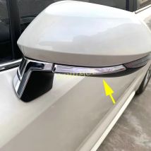 Tiras de cubierta cromadas para espejo retrovisor lateral, para Toyota Corolla Sport Hatchback Sedan Touring Suzuki Swace 2019-2024