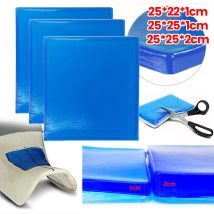 48/35/25 cm Motorrad-Sitzgel-Pad, Stoßdämpfungsmatte, bequemes weiches Kissen für Outdoor-Fahrradwerkzeuge, Zubehör, 2 cm/1 cm