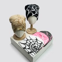 Y2k Web Wolle Strick mützen Hip Hop warme Gothic Retro vielseitige Straßen mützen Herbst und Winter neue persönliche Mode Outdoor-Ins