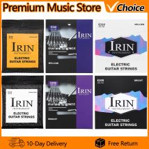 IRIN Electric Guitar Strings High Carbon Steel Core Antirust PVD Ion Coating Electric Guitar Strings Guitar Accessories Parts