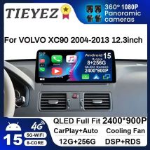 12.3 inch For VOLVO XC90 2004 2005 2006-2013 Car Radio Android Multimedia Wireless Carplay Navigation Stereo Head Unit Screen