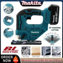 Makita DJV182Z Akku 18 V Lithium-Batterie, wiederaufladbar, elektrische Stichsäge, Kurvensäge, Holzbearbeitung, Schneiden, Multifunktionssäge