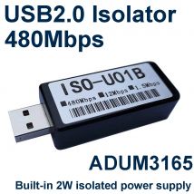 ADUM3165 USB 2.0 Digital Isolator 480M USB Hochgeschwindigkeits-Isolator Schutz USB DAC Decoder Audio Eliminierung Strom Rauschfilter