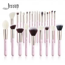 Jessup Make-Up Pinsel Set 15-25 stücke Natürliche-Synthetische Stiftung Pulver Highlighter Lidschatten Pinsel Pedzle tun Makijazu T290