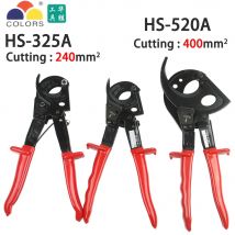HS-325A 240mm hs325a hand ratsche kabels ch neider zange ratsche drahts ch neider zange handwerkzeug hand zange für großes kabel