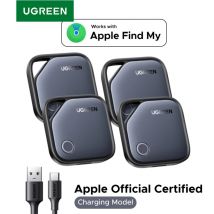 Lokalizator UGREEN IOS z akumulatorem USB-C, trwałość baterii 1 rok