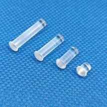 Öffnung 3,0 mm transparente LED-Lichtleitersäule PC-Anzeigeleuchte LED-Patch 20 Stk