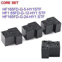 2Pcs/1pc  High Power Relay HF165FD HF165FD-G/5-HY1STF HF165FD-G-12-HY1STF HF165FD-G-24-HY1STF HY1STF DC 5V 12V 24V 4Pin Relais
