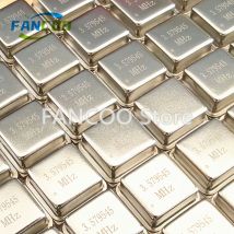 5 stücke 3,579 m 3,579545 m 3,579 MHz 3,579545 MHz halbe Größe 3,3 V 5V Kristall uhr Oszillator Osc Dip-4