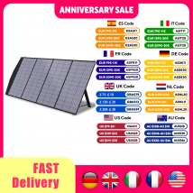 ALLPOWERS Składany panel słoneczny 18 V, mobilna ładowarka słoneczna 60/100/140/200 W do zasilacza, laptopa, generatora słonecznego, wędkowania