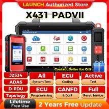 LAUNCH X431 PAD 7 VII PAD7 PADVII Samochodowe narzędzia diagnostyczne J2534 Smartlink Skaner samochodowy Automatyczna diagnostyka Programowanie online OBD