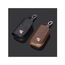 Luxury Leather Car Key Wallet Keychain Organizer Holder Bag for Cadillac ATS BLS CT4 CT6 CTS SRX XT4 XTS Escalade Deville DTS
