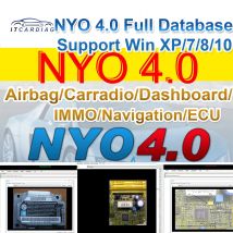 2017 NYO 4, vollständige Datenbank, Autoreparatur-Software für Airbag, Autoradio, Armaturenbrett, IMMO-Navigationsunterstützung, Win7/8/10