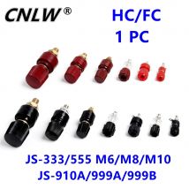 1 pc js-333/555 m6/m8/m10 Wechsel richter klemmen klemme JS-910A/999a/999b Hochstrom-Rein kupfer klemme runde Klemme