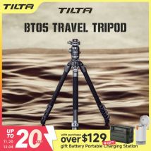 TILTA TT-BT05-FB-SG Testa a sfera da viaggio con gambe per treppiede in fibra di carbonio a 3 stadi (5 kg)