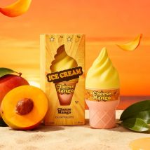 Ice Cream Series Perfume Longlasting Fragrance Cantaloup Peach Mango Natural Fresh Fruity Fragrance Spray Charm Unisex Fragrance