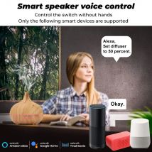 Tuya WiFi Smart Air umidificatore diffusore di olio essenziale aromaterapia umidificatori ad ultrasuoni umidificatore a nebbia fredda